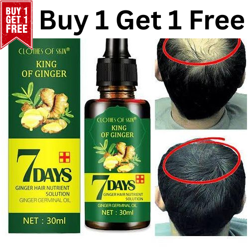 7Days King Of Ginger Hair Growth Oil BUY 1 GET 1 FREE