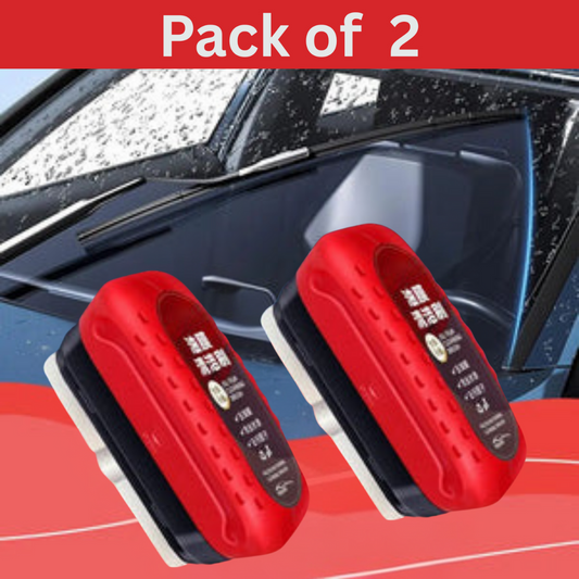 Pack of 2 - Glass Cleaner Polish Brush